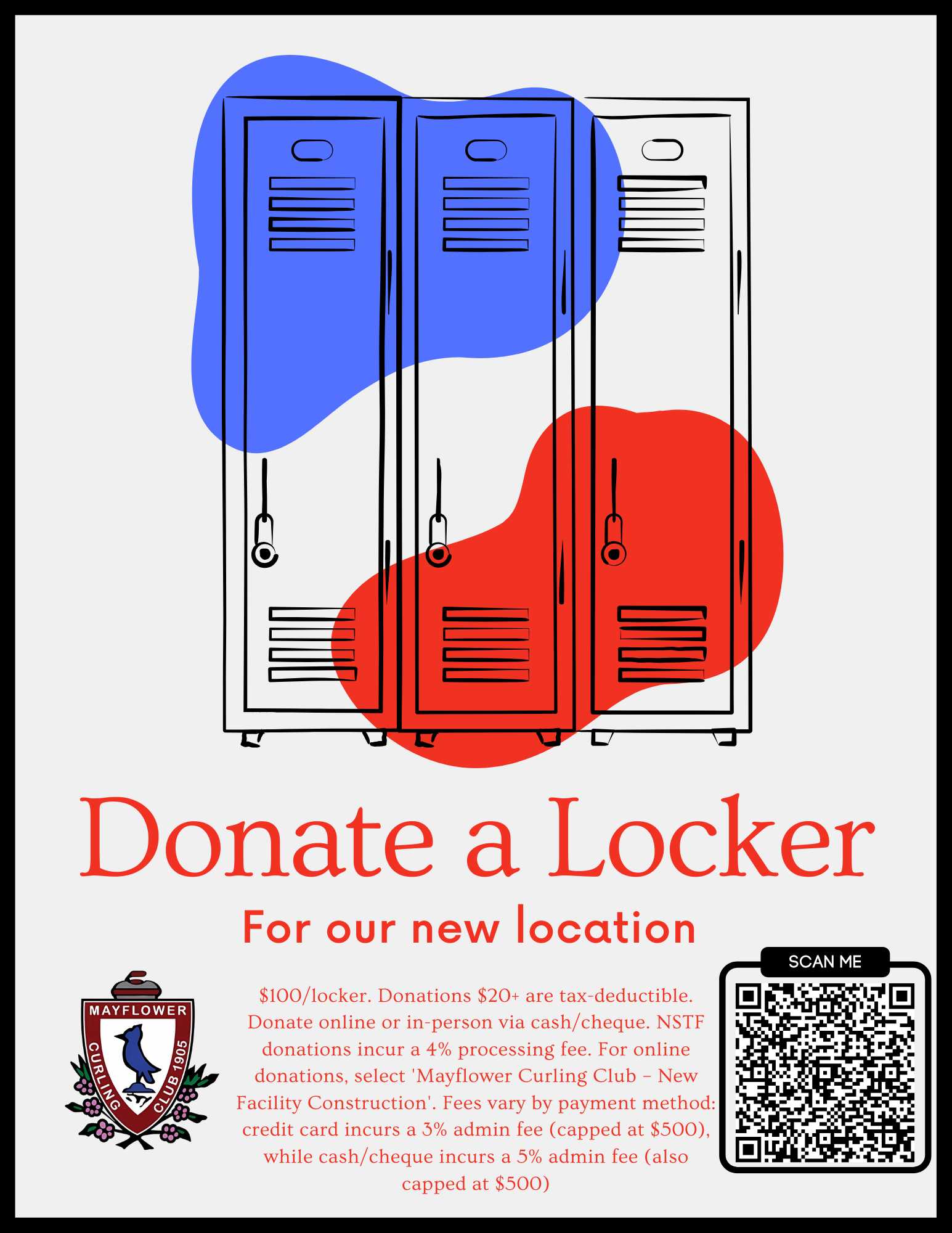 Fundraising Campaign Donate a Locker