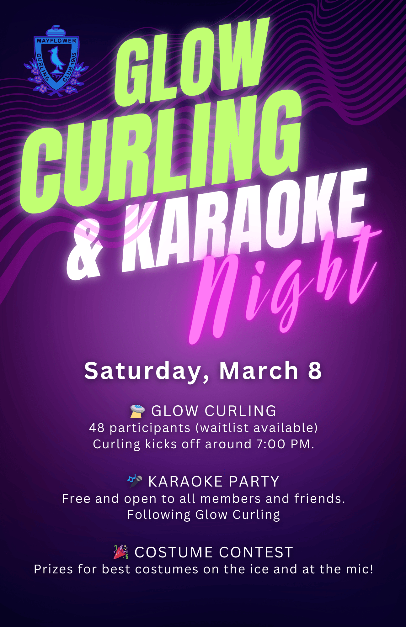 Glow Curling - March 8